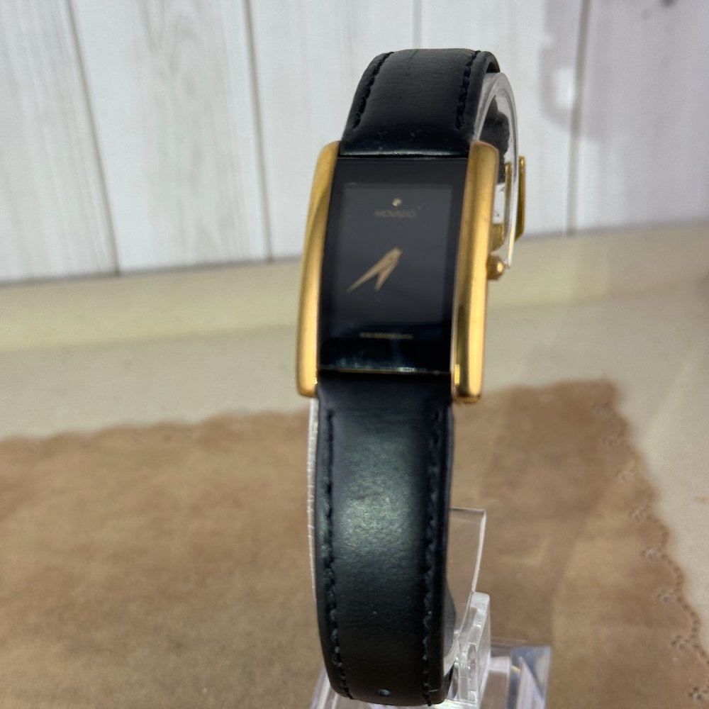 Vintage Movado 18K Yellow Gold Plating 10 Micron La Nouvelle Luxury Ladies Watch
